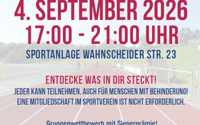 Sportabzeichen Aktionstag 04.09.2026